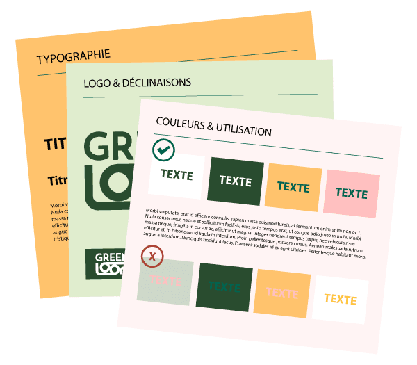 exemple de création de charte graphique